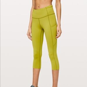 Lululemon Fast and free crop 19”